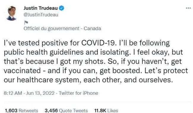 三针又阳了杜鲁多成暖男，让全加拿大人合体觉醒！联邦强制旅行禁令结束今天官宣