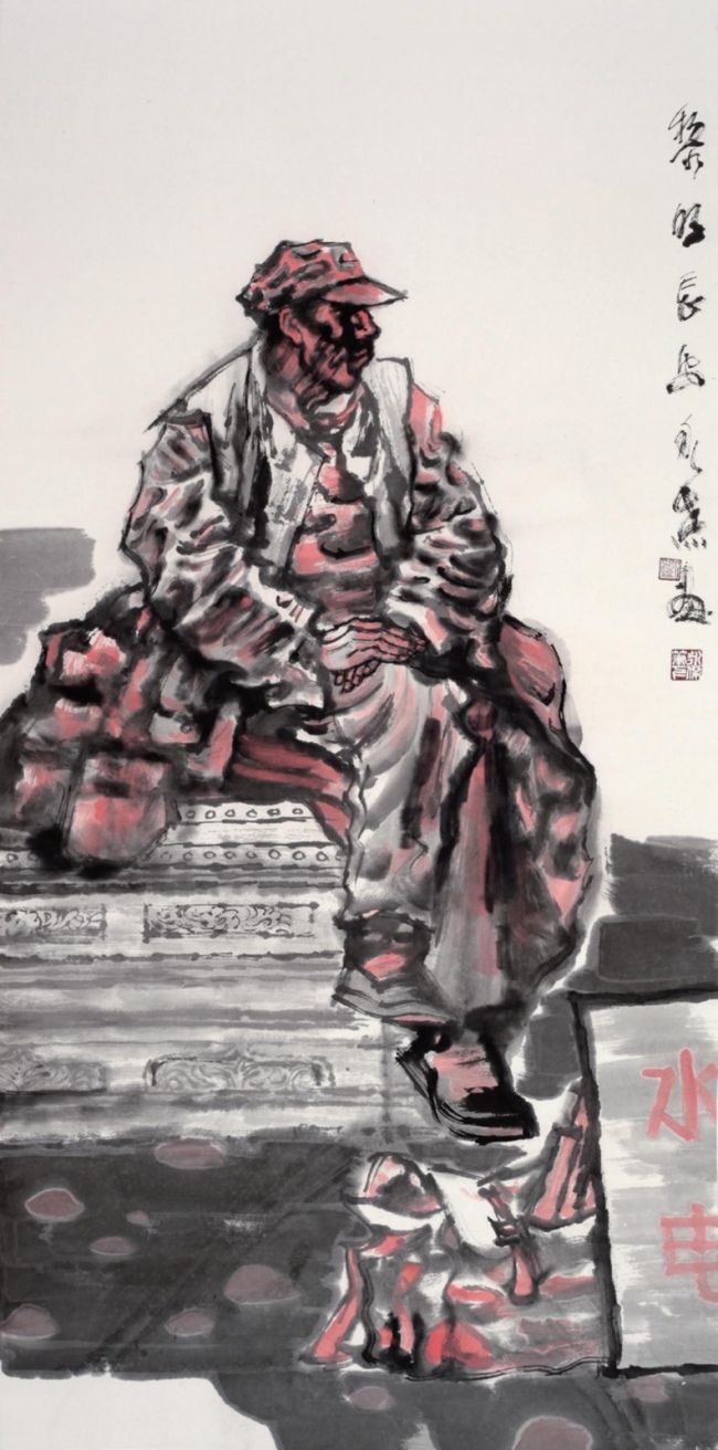 《黎明》136cm x 68cm