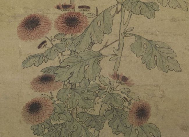 故宫藏画里的“持螯赏菊”：写得东篱秋一株