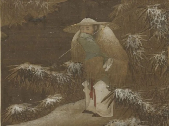 冬日里挨冻的形象也经常出现在艺术作品中 