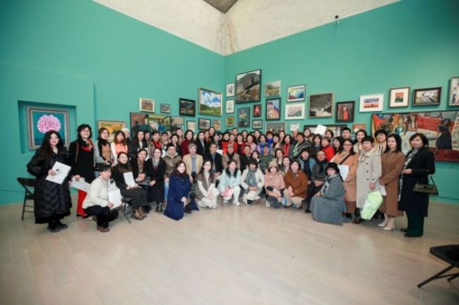 愛繪畫·女性繪畫展在北京雲上美術館開幕