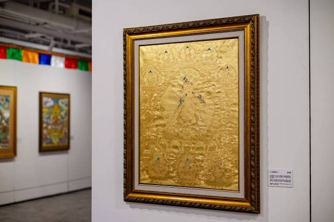 严防好意思术馆热贡唐卡艺术展 呈现非遗艺术的底蕴与活力