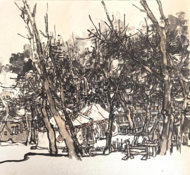 走遍中国——中国文促会美术家写生创作行动走进新疆