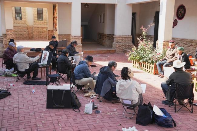 走遍中国——中国文促会美术家写生创作行动走进新疆