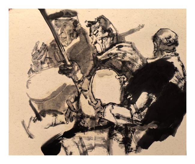 艺术扎根生活 笔墨讴歌时代:走遍中国——中国文促会美术家写生创作行动新疆段圆满收官