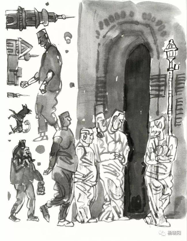 现场丨三晋地面再续丝路艺脉，四十年创作华章献礼太原："丝绸之路——杨晓阳丝路四十年好意思术创作暨文件展"高大启幕山西