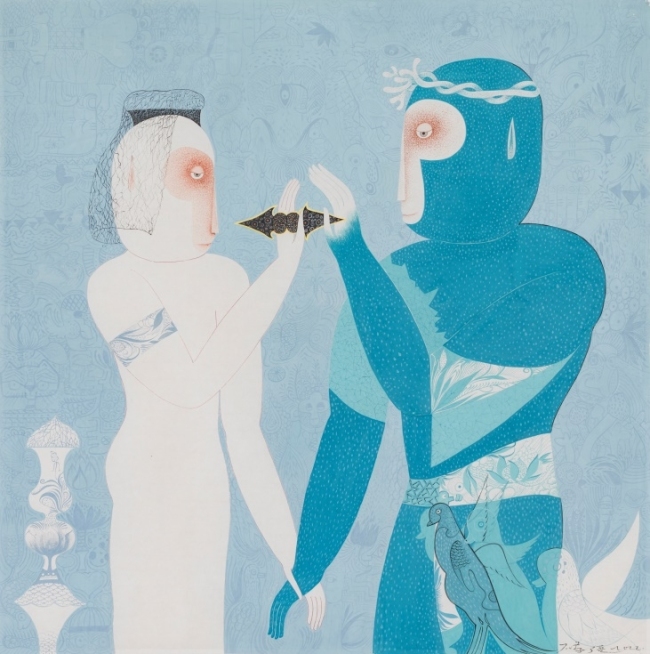 「生灵絮语：石荣强艺术展」2026年1月16日启幕，水墨生灵演绎当然共生之好意思