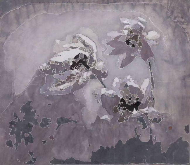 《一时转头背西风》 65.5cm×76cm 邢斯恬  2021年