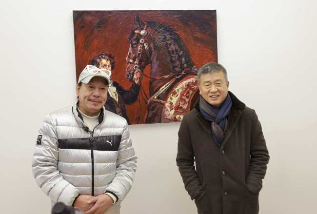 骏色启新程艺韵暖京华——赵斌《骏色新程》个展于798永乐现场画廊恢弘开幕