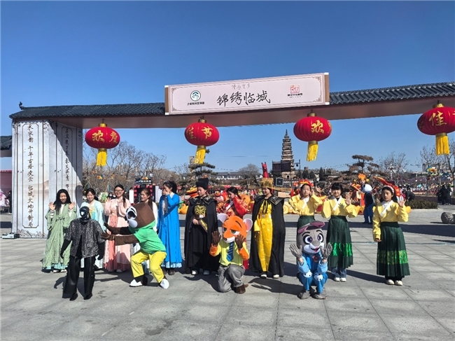 宋韵润临城 文脉耀新春 临城普利塔下过大年文旅盛宴惊艳绽放