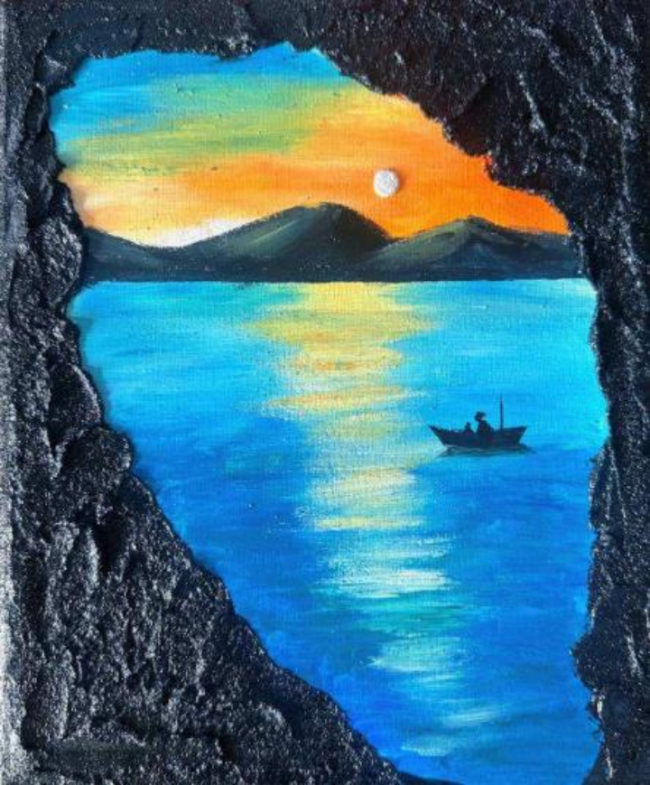 少儿画笔下的非遗生活画卷