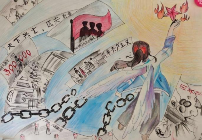 小小画笔，大大传承：非遗书画展上的童心奇遇