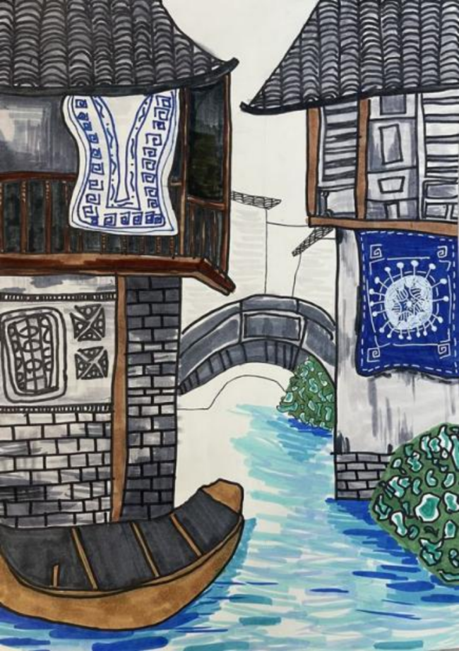 用画笔唤醒非遗记忆