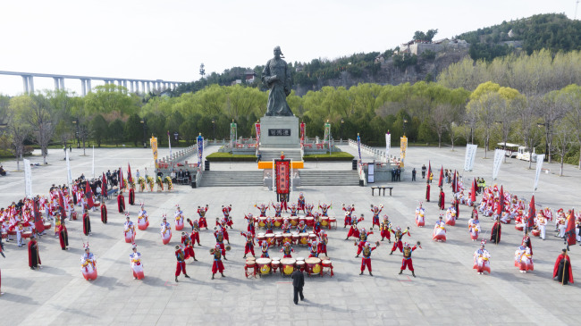 史记韩城·风追司马——2026丙午年清明民祭史圣司马迁典礼在韩城举行