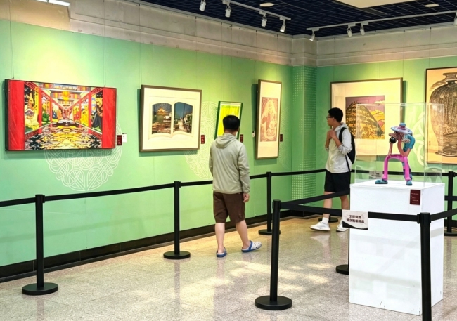 于百年园林，观国潮万象——  “乾象·国潮艺术作品展”在北京动物园科普馆机动展厅开展