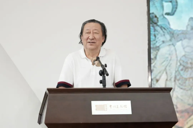 现场丨从戈壁到山地：杨晓阳丝路四十年巡展，贵州壮写南方新章