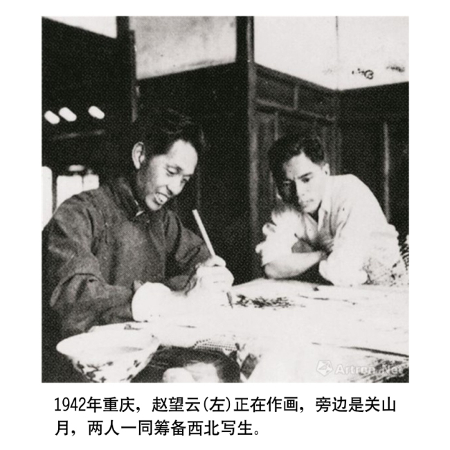 冯少协油画新作《长安望云》丹青补史，赵季平初见即泪落：“父亲在唤我”