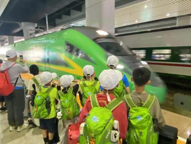 武义双语学子再次见证重要火箭发射