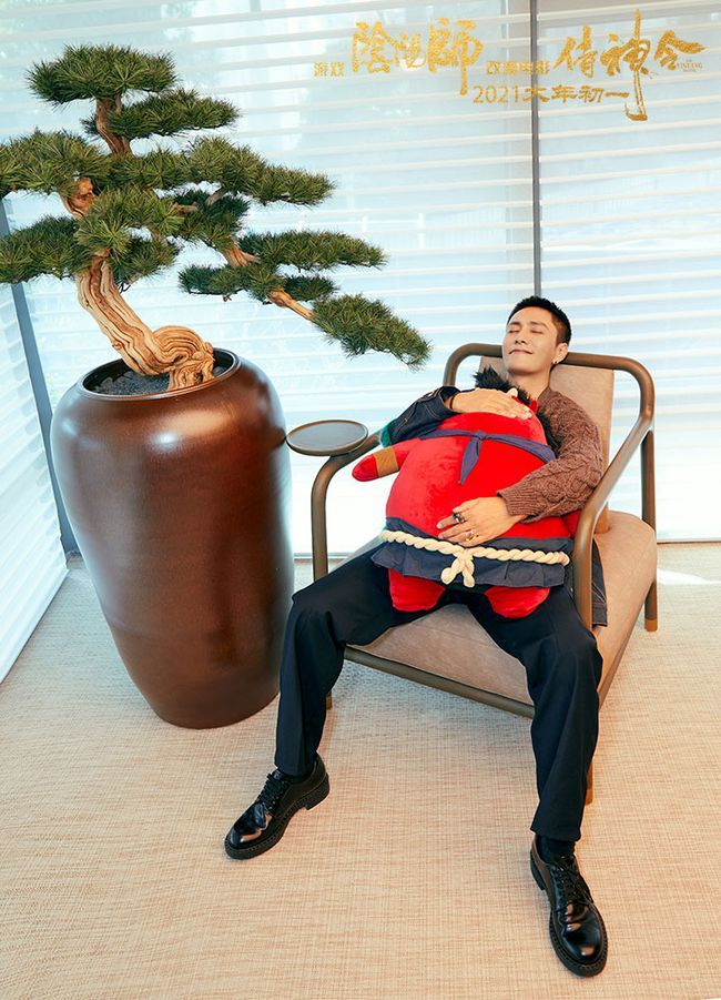 陈坤重演晴明与鬼赤对戏《侍神令》影游“神仙联动”