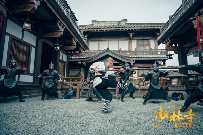 《少林寺之得宝传奇》功夫群像海报 打造开年纯正功夫盛宴