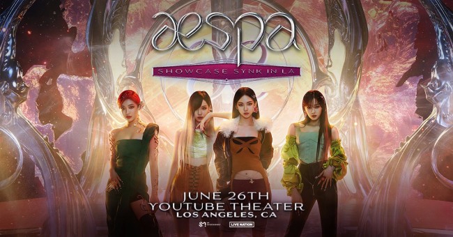 aespa将于6月26日在美国举办Showcase