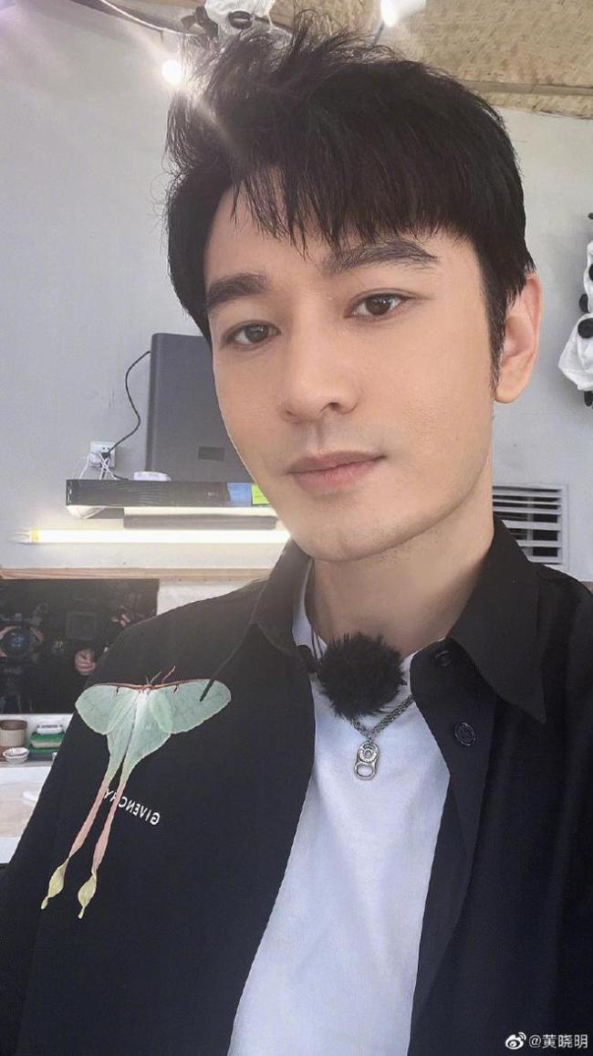 黄晓明辟谣私生子传闻想叫我爸的人拿出证据