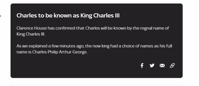 英国王将被称为查理三世 73岁查尔斯曾是最老王子