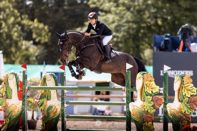 中国马术小将庞钦宇LGCT五星大奖赛第九 创中国骑手历史名次