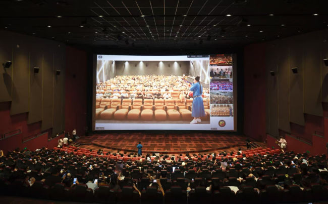 CINITY绚丽解码大唐传奇！电影《长安的荔枝》云路演尝鲜接“荔”互动观影“鲜”动四城