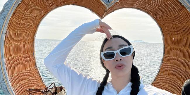 钟丽缇晒出一组海边度假好意思照 体魄超辣情状好