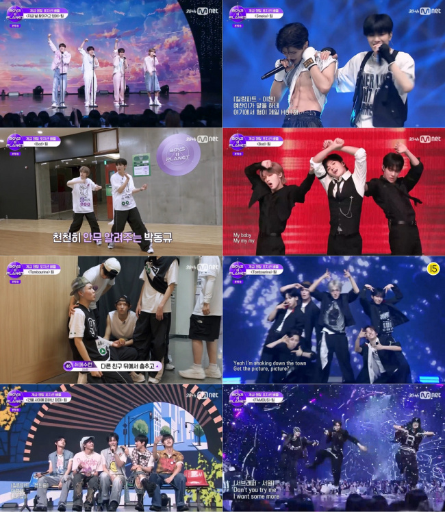 Mnet《BOYS II PLANET》激烈的位置对决舞台继续上演 等级变动频出震撼全场