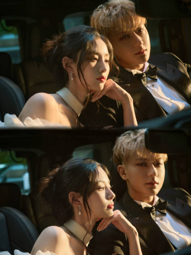 黄子韬徐艺洋婚纱照曝光 亲密相拥接吻画面超甜