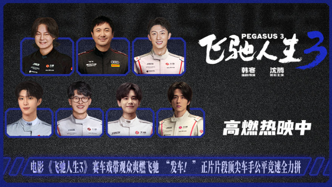 电影《飞驰人生3》全新正片片段聚焦公平选拔 热血赛道没有坦途众车手逐梦前行