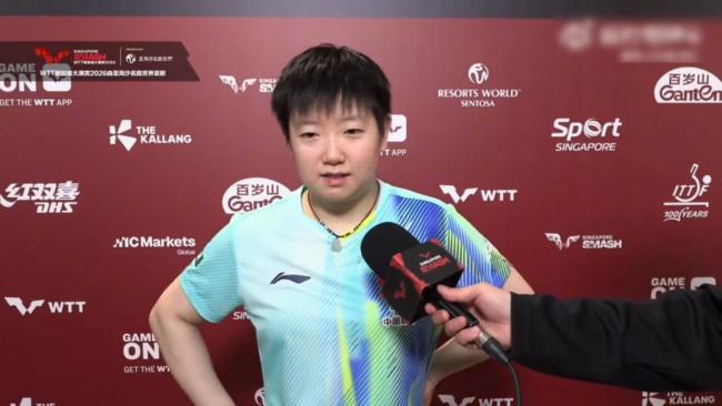 早田希娜总结与孙颖莎比赛:“这次收获最大、终于站上起跑线了” 战术认知升级