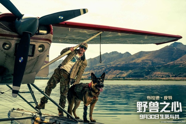 布拉德·皮特新片《野兽之心》举行超前观影活动 人犬羁绊感动观众