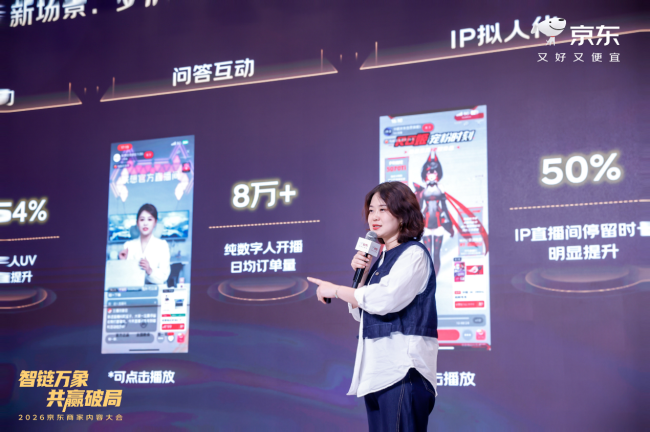 告别预设脚本和关键词触发，京东数字人主播“真听真看真回应”