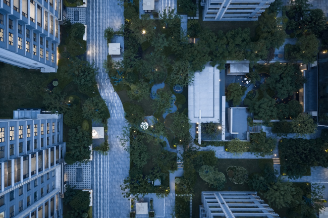 图：上海奉贤观萃交付实景图