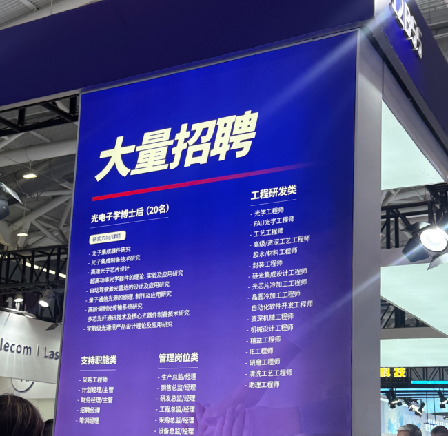 光博会首日直击：1.6T已就绪产能放量仍取决于下游，头部厂商订单门槛或悄然抬升