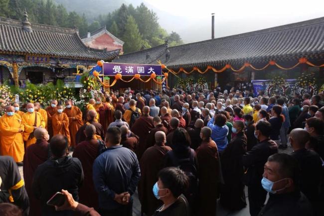 五台山龙泉寺悲明长老图片