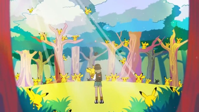 宝可梦发布可爱皮卡丘栖息地动画短片