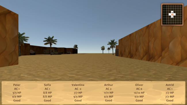 《Crossing The Sands》登陸Steam 複古3D迷宮RPG