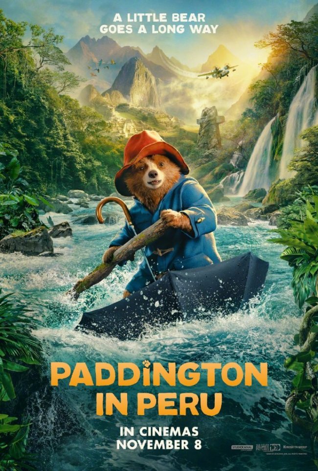 《帕丁顿熊在秘鲁》预告及海报公布 11月8日英国上映