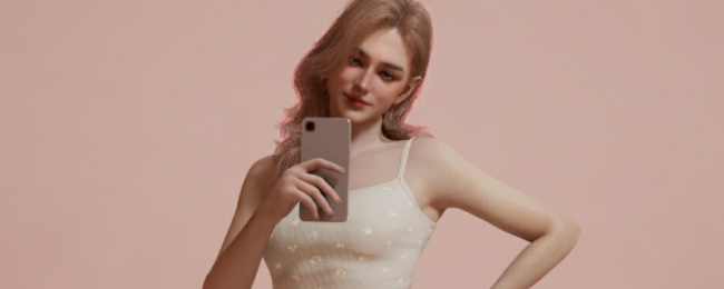 《inZOI》女士寝衣套装服装先容