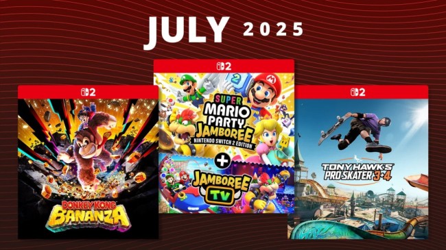 Switch2七月游戏清点：《咚奇刚》领衔多款新作登场