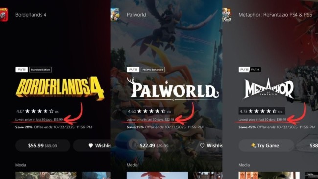 PS商店悄悄上线“史低”功能 或为应对欧盟监管