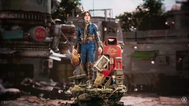 《辐射》美剧人气女主露西最新雕像 精致传神宛如真人