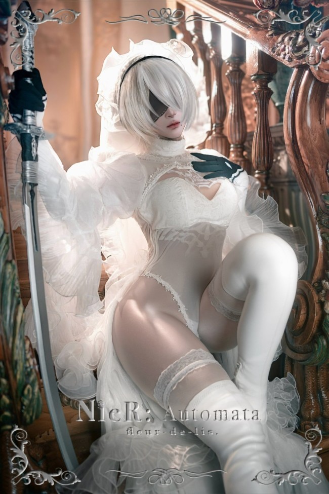 富有且慷慨！ 国外小姐姐cos《尼尔：机械纪元》2B