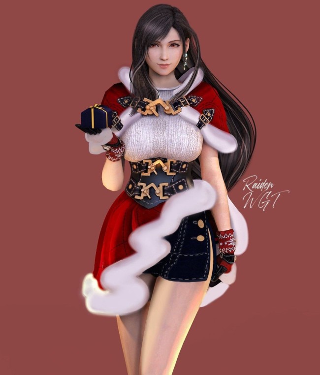 《最终幻想7》蒂法新3D美图 性感诱惑让人难把持