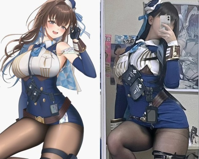 萝莉大雷应有尽有！ 女画师们cos自己画的角色