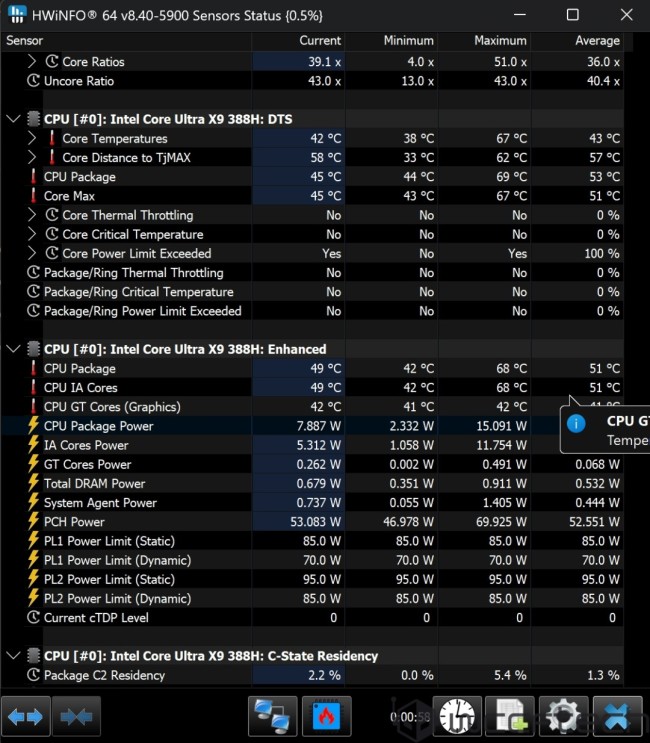 英特爾集顯Arc B390測試 性能驚豔、功耗甚至不到50W